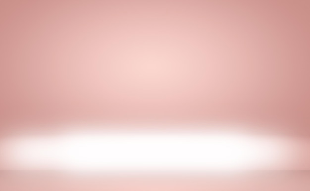 Abstract blur of pastel beautiful peach pink color sky warm tone background for design as bannerslid