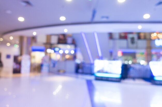 Free photo abstract blur shopping mall