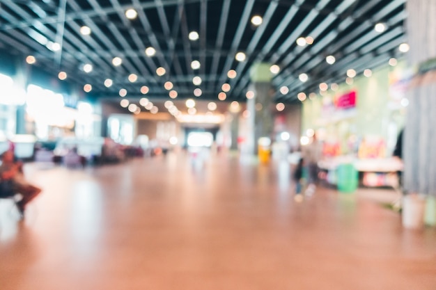 Free Photo abstract blur shopping mall
