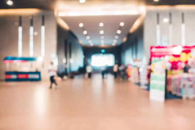 Free Photo abstract blur shopping mall