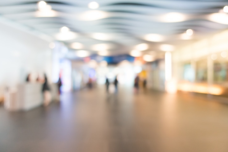 Free Photo abstract blur shopping mall
