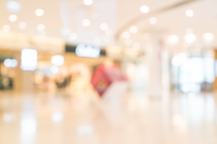 Free Photo abstract blur shopping mall