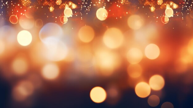 An abstract blurred new year background