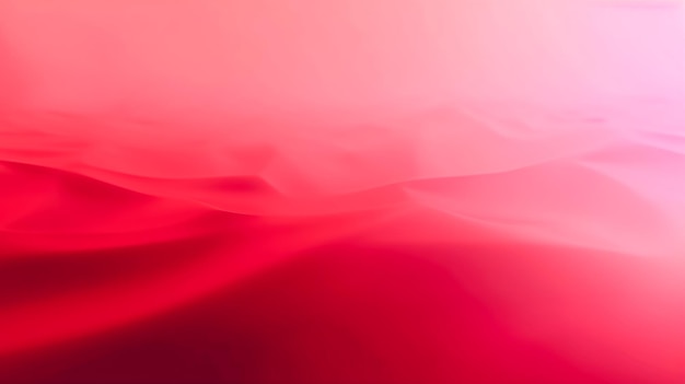 Abstract blurry smooth image of red color generative AI