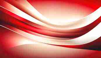 Free photo abstract blurry smooth image of red color generative ai