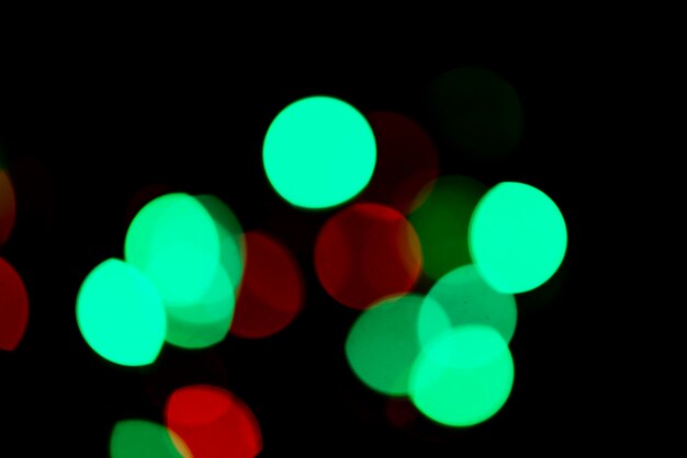 Abstract bokeh background with colorful lights