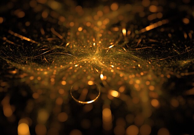 Abstract bokeh glitter background