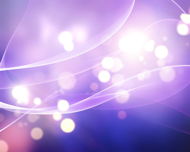 Free Photo abstract bokeh lights background with flowing lines