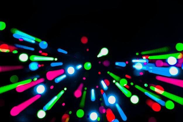 Abstract bokeh lights background