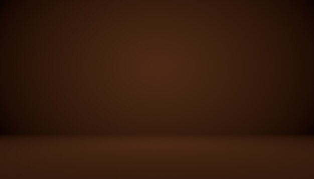 Abstract brown gradient well used as background for product display.