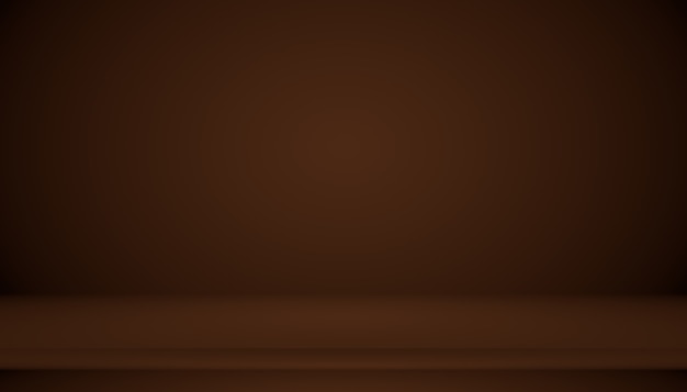 Abstract brown gradient well used as background for product display.