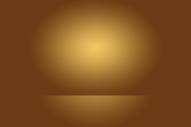 Абстрактный коричневый градиент хорошо используется в качестве фона для отображения продукта.