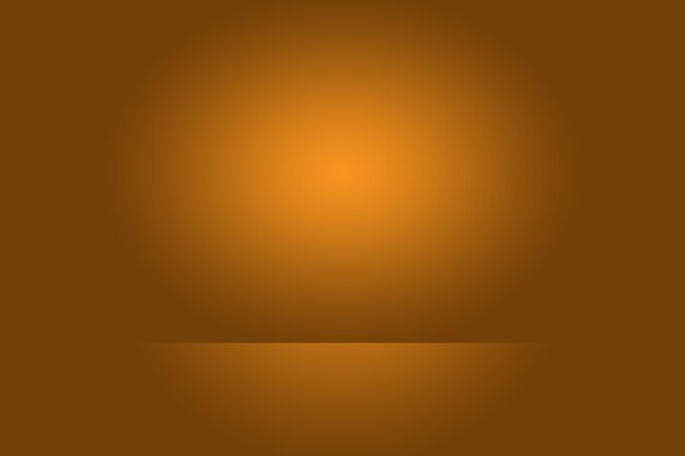 Abstract brown gradient well used as background for product display.