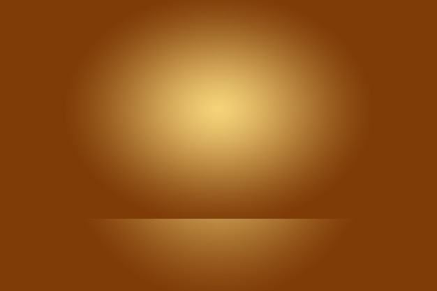 Abstract brown gradient well used as background for product display.