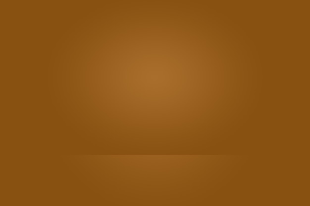 Abstract brown gradient well used as background for product display.