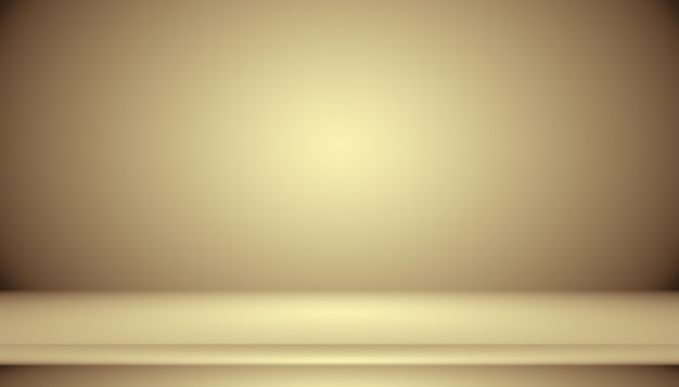 Free photo abstract brown gradient well used as background for product display.