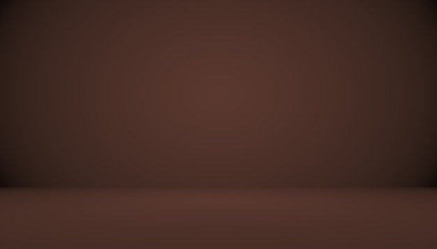 Abstract brown gradient well used as background for product display