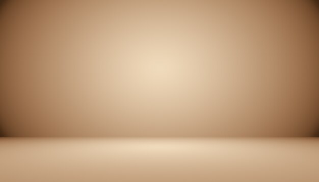 Abstract brown gradient well used as background for product display