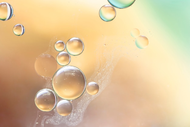 Free photo abstract bubbles texture