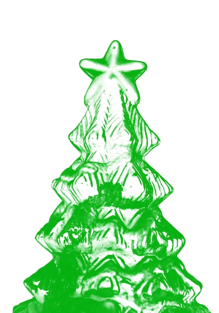 Abstract christmas tree