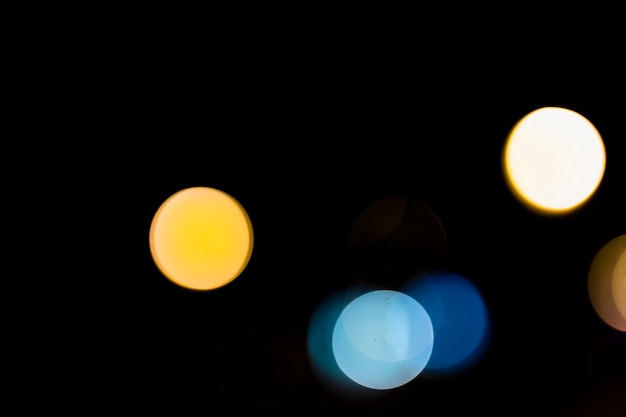 Abstract circular bokeh background