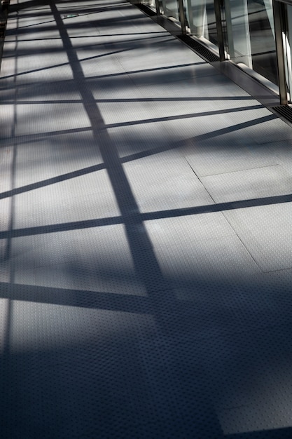 Free photo abstract city building shadows