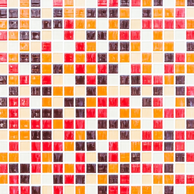Бесплатное фото Абстрактные цветные красочные сетки плитки