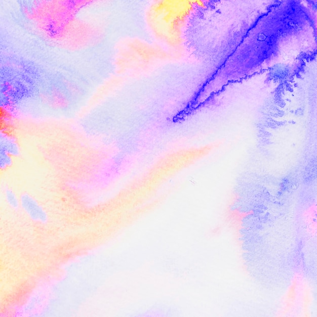 Abstract colorful background of watercolor splashes