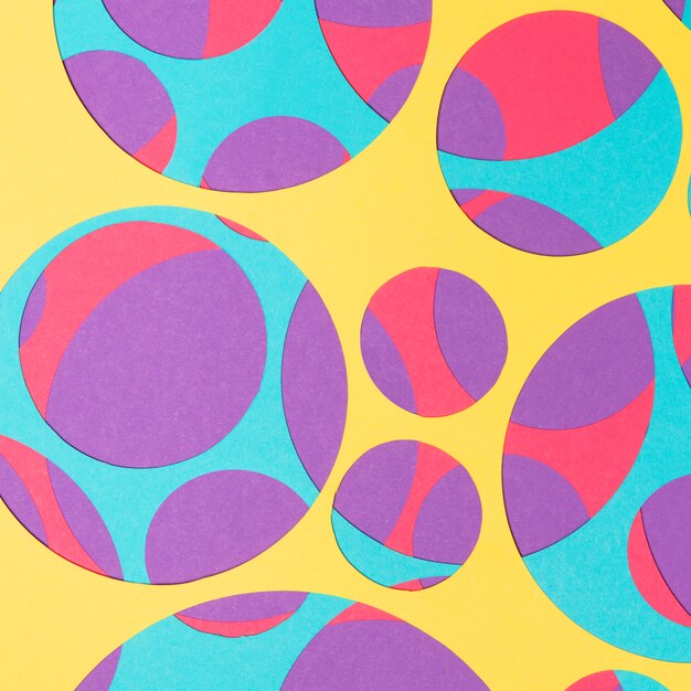 Abstract colorful bright pattern for background