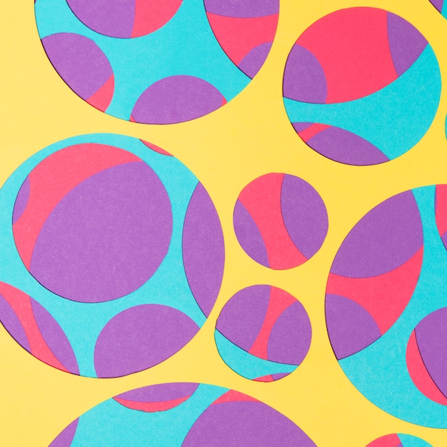 Abstract colorful bright pattern for background