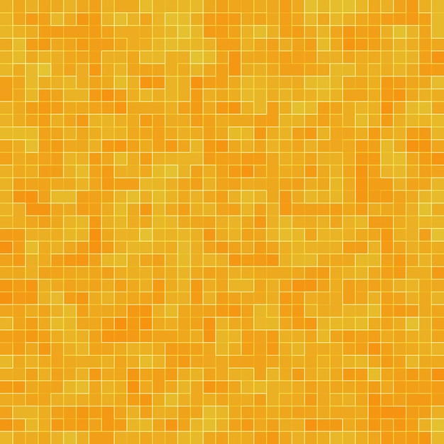Бесплатное фото Абстрактный красочный геометрический узор, оранжевый, желтый и красный фон текстуры мозаики из керамогранита, фон стены в современном стиле.