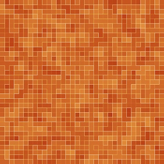 Abstract colorful geometric pattern, orange, yellow and red stoneware mosaic texture background, modern style wall background.