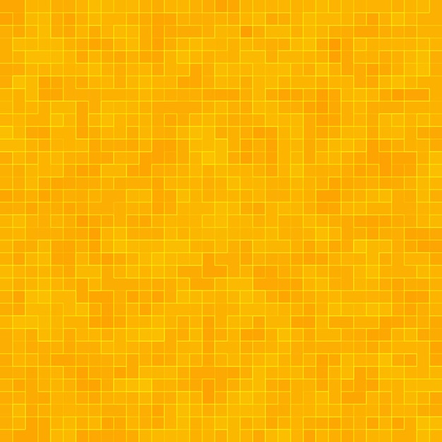 Free photo abstract colorful geometric pattern, orange, yellow and red stoneware mosaic texture background, modern style wall background.