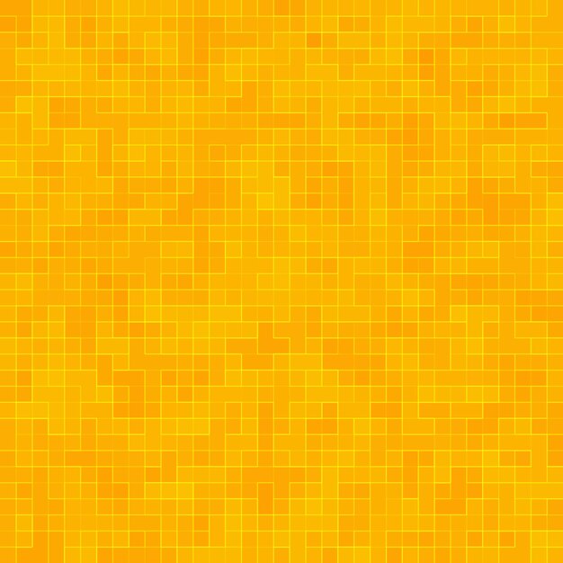 추상 화려한 기하학적 패턴, 주황색, 노란색 및 빨간색 석기 모자이크 질감 배경, 현대적인 스타일의 벽 배경.