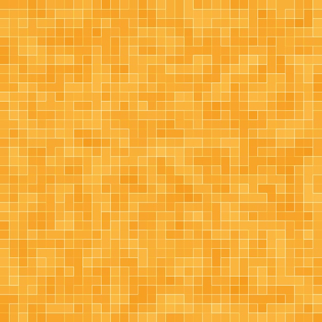 Free photo abstract colorful geometric pattern, orange, yellow and red stoneware mosaic texture background, modern style wall background.