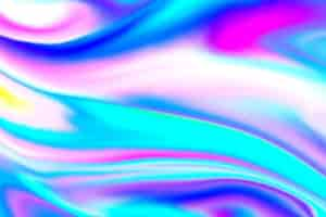 Free photo abstract colorful holographic textured background