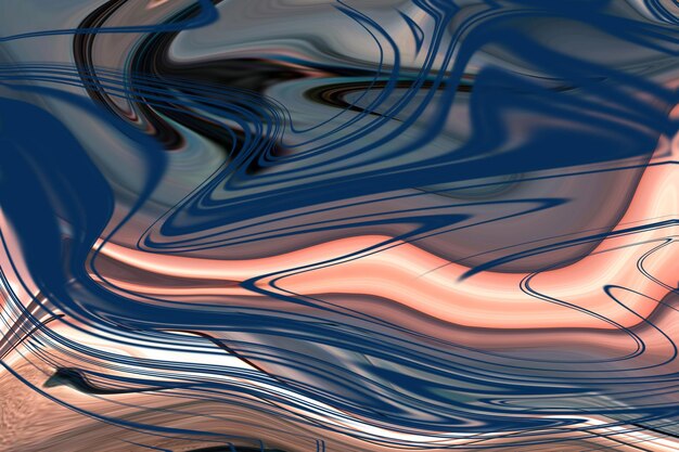 추상 화려한 액체 배경 외계 행성 우주 바다 패턴 페인트 얼룩 빛과 어둠