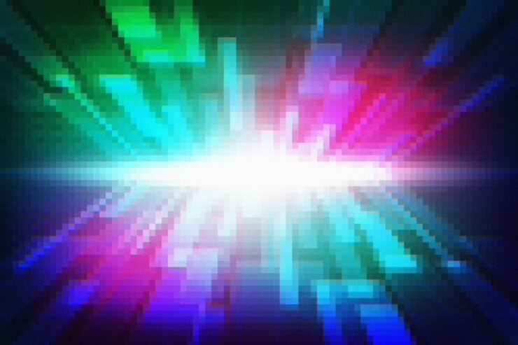 मुफ़्त फोटो abstract and colorful pixel background