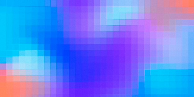 Abstract and colorful pixel background
