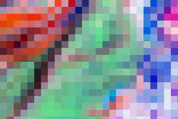 Abstract and colorful pixel background