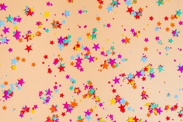 Abstract confetti background