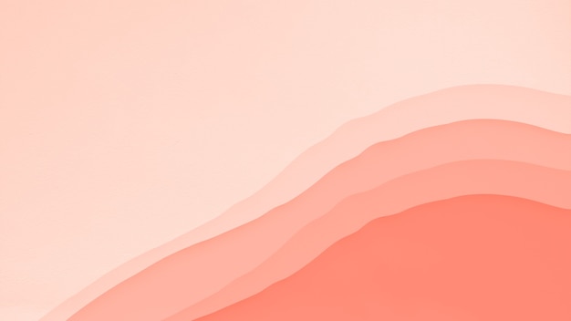 Abstract coral orange color