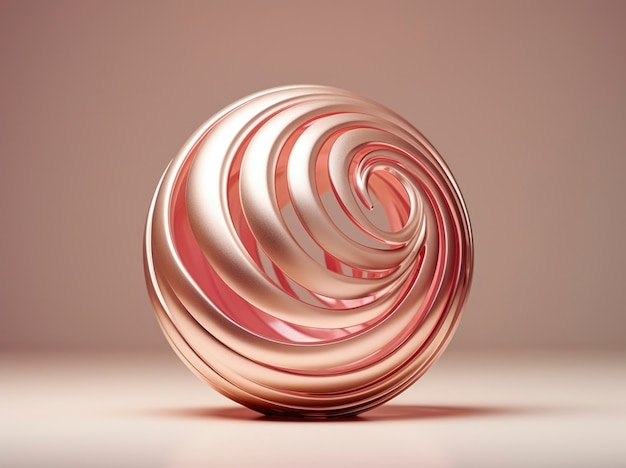 Abstract creative 3d sphere