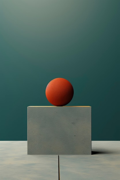 Foto gratuita sfera creativa astratta 3d