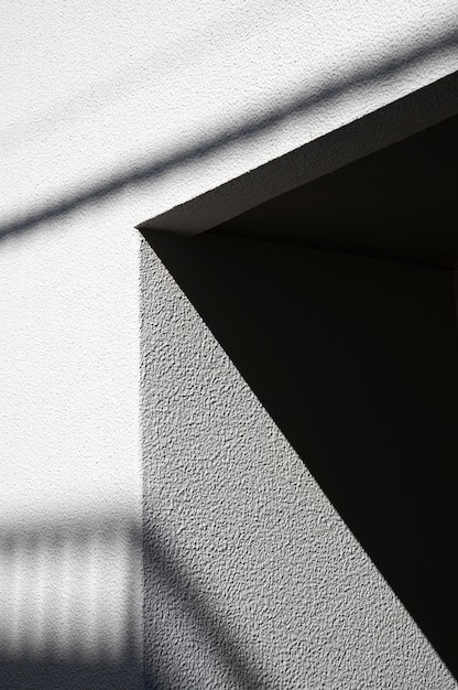 Free photo abstract daytime shadows from outdoors