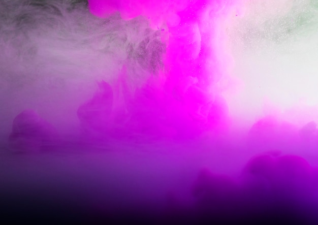 Abstract dense pink waving fog