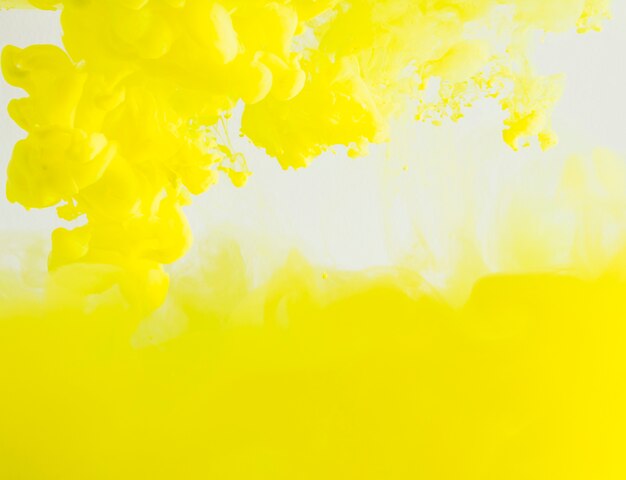 Abstract dense yellow cloud of haze