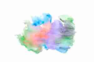 Free photo abstract design painted on white background