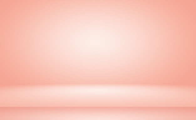 Free photo abstract empty smooth light pink studio room background, use as montage for product display,banner,template.