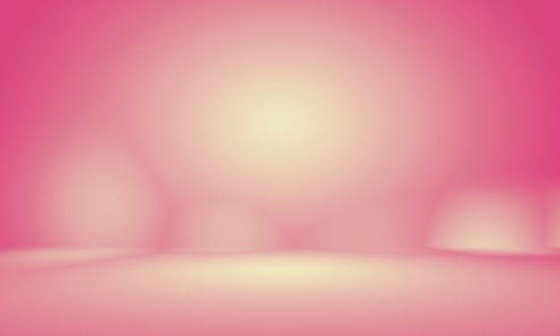 Free photo abstract empty smooth light pink studio room background, use as montage for product display,banner,template.